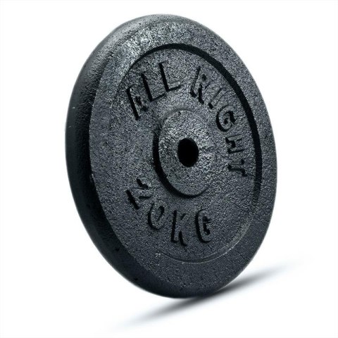 OBCIĄŻENIE ALLRIGHT CZARNE 20kg OBCIĄŻENIE ALLRIGHT CZARNE 20kg