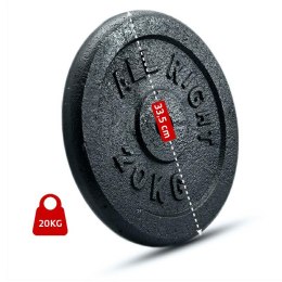 OBCIĄŻENIE ALLRIGHT CZARNE 20kg