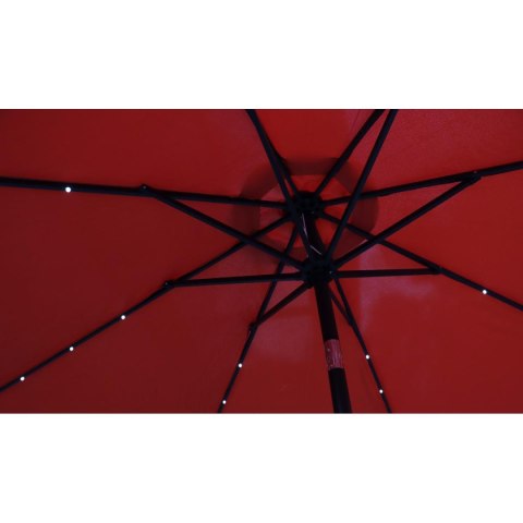 PARASOL OGRODOWY Z OŚWIETLENIEM LED 300CM COCCORA PARASOL OGRODOWY Z OŚWIETLENIEM LED 300CM COCCORA