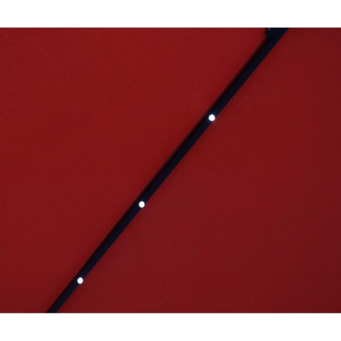 PARASOL OGRODOWY Z OŚWIETLENIEM LED 300CM COCCORA PARASOL OGRODOWY Z OŚWIETLENIEM LED 300CM COCCORA
