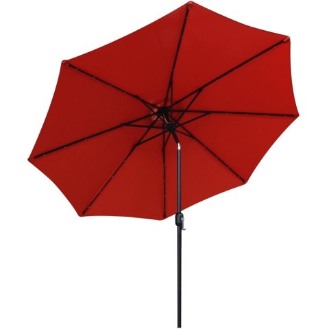 PARASOL OGRODOWY Z OŚWIETLENIEM LED 300CM COCCORA PARASOL OGRODOWY Z OŚWIETLENIEM LED 300CM COCCORA