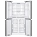 Lodówka z zamrażalnikiem dolnym Multi Door Total Full No Frost MPM-434-SBF-08 białe szkło Lodówka z zamrażalnikiem dolnym Multi Door Total Full No Frost MPM-434-SBF-08 białe szkło