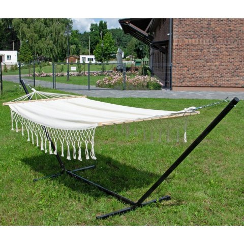 STELAŻ STOJAK DO HAMAKA METALOWY 374x91x111CM STELAŻ STOJAK DO HAMAKA METALOWY 374x91x111CM