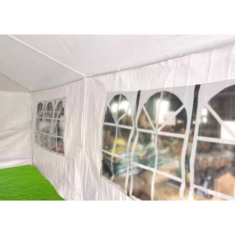 PAWILON NAMIOT OGRODOWY CATERINGOWY PE 6x3M + 6 ŚCIANEK BIAŁY PAWILON NAMIOT OGRODOWY CATERINGOWY PE 6x3M + 6 ŚCIANEK BIAŁY
