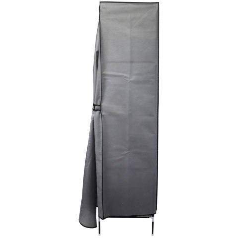SZAFA TEKSTYLNA GARDEROBA 168x45x172CM CIEMNOSZARA 45238 SZAFA TEKSTYLNA GARDEROBA 168x45x172CM CIEMNOSZARA 45238