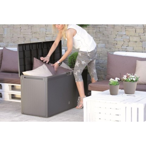 SKRZYNIA OGRODOWA 310L ANTRACYT BOXE RATO SKRZYNIA OGRODOWA 310L ANTRACYT BOXE RATO