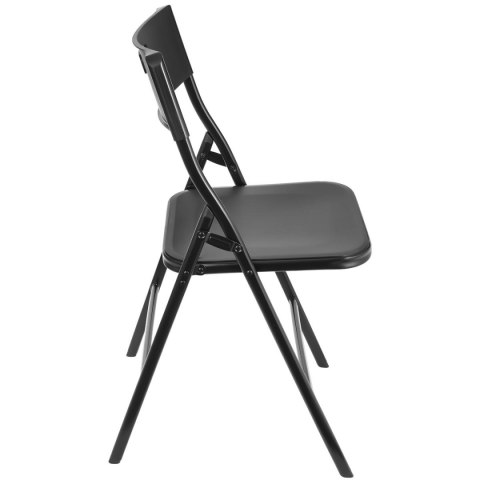 ZESTAW CATERINGOWY TURYSTYCZNY STÓŁ SKŁADANY 86,5x86,5x71CM I 4 KRZESŁA CZARNY ZESTAW CATERINGOWY TURYSTYCZNY STÓŁ SKŁADANY 86,5x86,5x71CM I 4 KRZESŁA CZARNY