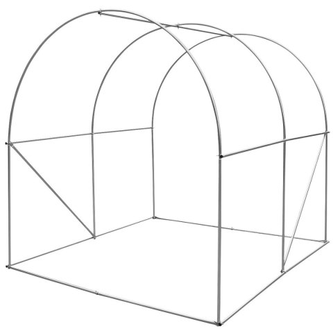 SZKLARNIA TUNEL OGRODOWY 200x200x200CM PE KONSTRUKCJA STAL BIAŁA SZKLARNIA TUNEL OGRODOWY 200x200x200CM PE KONSTRUKCJA STAL BIAŁA