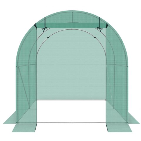 SZKLARNIA TUNEL OGRODOWY 200x200x200CM PE KONSTRUKCJA STAL ZIELONA SZKLARNIA TUNEL OGRODOWY 200x200x200CM PE KONSTRUKCJA STAL ZIELONA