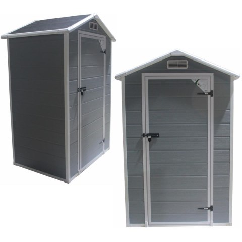 DOMEK OGRODOWY NARZĘDZIOWY PVC 133,5x103x202CM DOMEK OGRODOWY NARZĘDZIOWY PVC 133,5x103x202CM