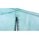 SZKLARNIA TUNEL OGRODOWY 300x600x200CM PE KONSTRUKCJA STAL ZIELONY