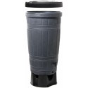 ZBIORNIK POJEMNIK NA DESZCZÓWKĘ BECZKA WOODCAN 265L CZARNY