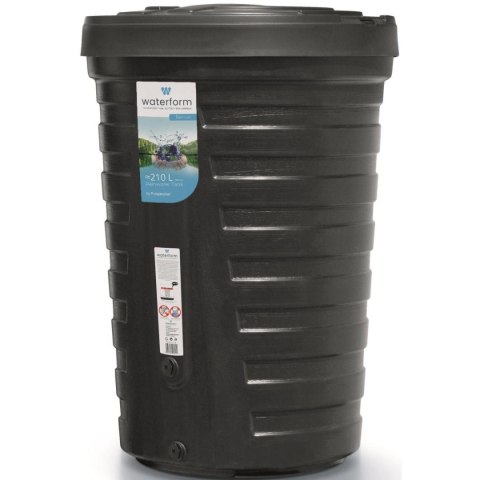 ZBIORNIK POJEMNIK NA DESZCZÓWKĘ RAINCAN 210L CZARNY ZBIORNIK POJEMNIK NA DESZCZÓWKĘ RAINCAN 210L CZARNY