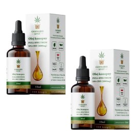 Zestaw 2x Olejek CBD 20% (2000mg) Full Spectrum – Naturalne wsparcie zdrowia