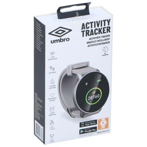 OPASKA ZEGAREK MONITORUJĄCY SREBRNY OKRĄGŁY UMBRO OPASKA ZEGAREK MONITORUJĄCY SREBRNY OKRĄGŁY UMBRO