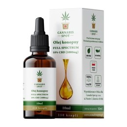 Olejek CBD 10% Full Spectrum 1000 mg – Naturalna Siła Kannabinoidów
