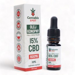 Olejek CBD 15% Full Spectrum – 1500 mg Naturalnego Wsparcia