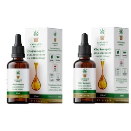 Zestaw Olejek CBD 5% + CBG 5% Full Spectrum – Naturalne Wsparcie Zdrowia