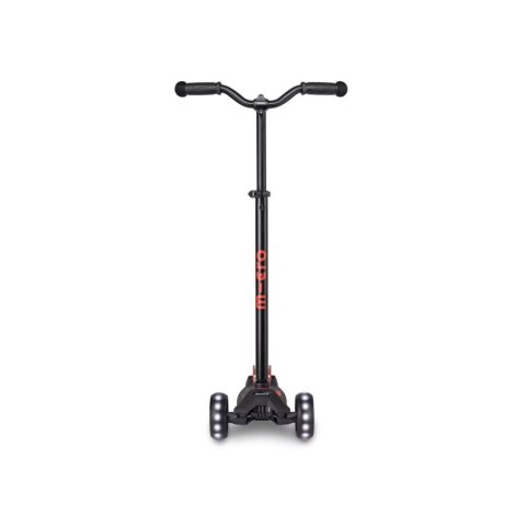 Hulajnoga Maxi Micro Deluxe Pro LED Black Red Hulajnoga Maxi Micro Deluxe Pro LED Black Red