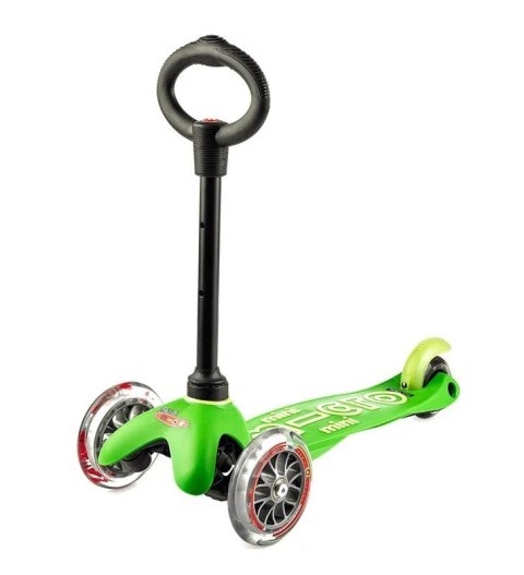 Micro Trójkołowa hulajnoga/jeździk Mini 3w1 Deluxe Green Micro Trójkołowa hulajnoga/jeździk Mini 3w1 Deluxe Green