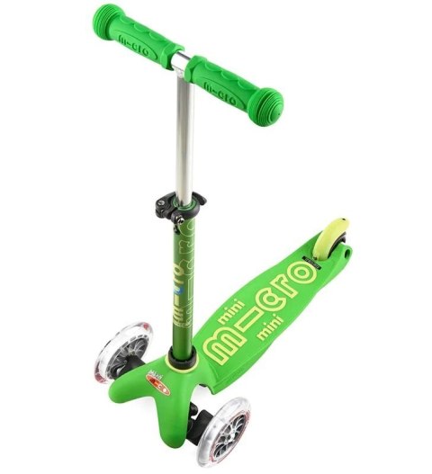 Micro Trójkołowa hulajnoga/jeździk Mini 3w1 Deluxe Green Micro Trójkołowa hulajnoga/jeździk Mini 3w1 Deluxe Green