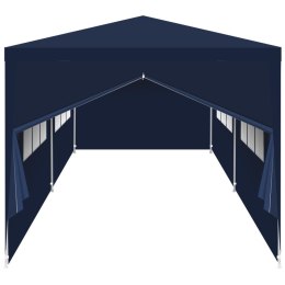 PAWILON NAMIOT OGRODOWY CATERINGOWY PE 6x3M + 6 ŚCIANEK GRANATOWY