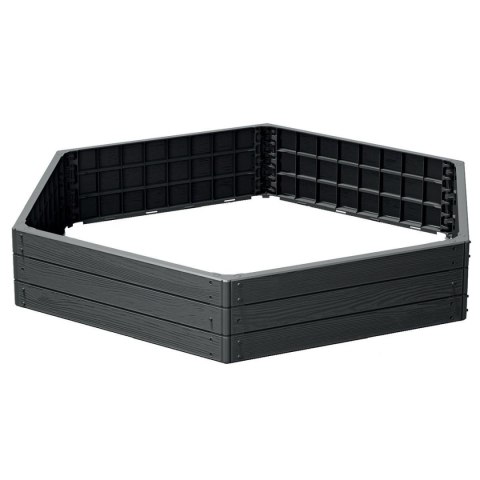 GRZĄDKA RABATKA OGRODOWA OBRZEŻE BASE WOOD ANTRACYT GRZĄDKA RABATKA OGRODOWA OBRZEŻE BASE WOOD ANTRACYT