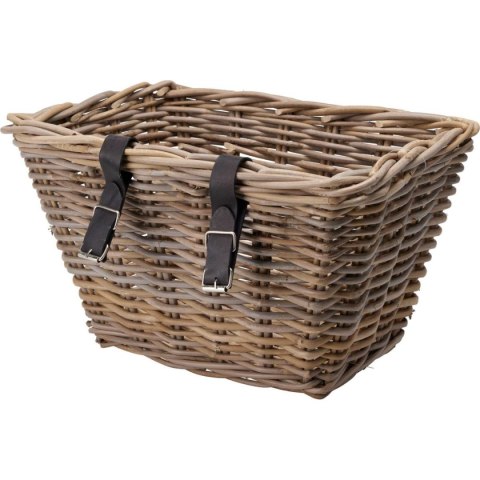 KOSZYK ROWEROWY WIKLINOWY NA PRZÓD 39X30X24CM XQMAX KOSZYK ROWEROWY WIKLINOWY NA PRZÓD 39X30X24CM XQMAX