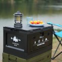 NCB4006 Składana Skrzynia Kempingowa 50L z Funkcją Stołu 2w1