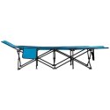 NC2701 ŁÓŻKO POLOWE NIEBIESKIE 190 CM NILS CAMP
