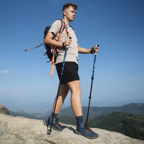 TK8601 BLUE KIJE TREKKINGOWE ALUMINIOWE NILS TK8601 BLUE KIJE TREKKINGOWE ALUMINIOWE NILS