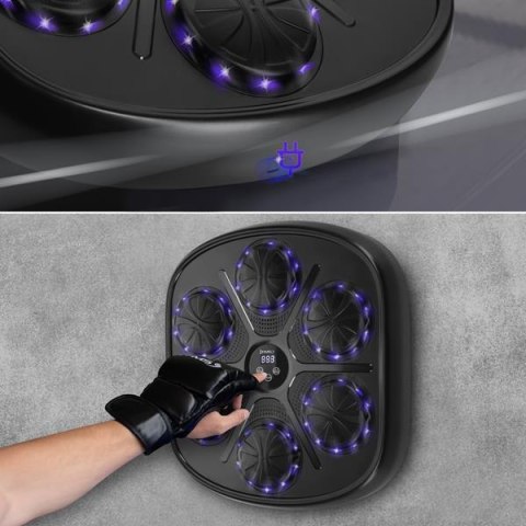 TB03 ELEKTRONICZNA TARCZA BOKSERSKA BLUETOOTH Z MUZYKĄ I RĘKAWICAMI HMS TB03 ELEKTRONICZNA TARCZA BOKSERSKA BLUETOOTH Z MUZYKĄ I RĘKAWICAMI HMS
