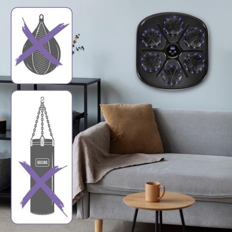 TB03 ELEKTRONICZNA TARCZA BOKSERSKA BLUETOOTH Z MUZYKĄ I RĘKAWICAMI HMS TB03 ELEKTRONICZNA TARCZA BOKSERSKA BLUETOOTH Z MUZYKĄ I RĘKAWICAMI HMS