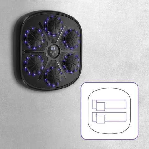TB03 ELEKTRONICZNA TARCZA BOKSERSKA BLUETOOTH Z MUZYKĄ I RĘKAWICAMI HMS TB03 ELEKTRONICZNA TARCZA BOKSERSKA BLUETOOTH Z MUZYKĄ I RĘKAWICAMI HMS