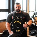 TOG15 talerze olimpijskie gumowane 2 x 15 kg HMS czarno-żółte siłownia
