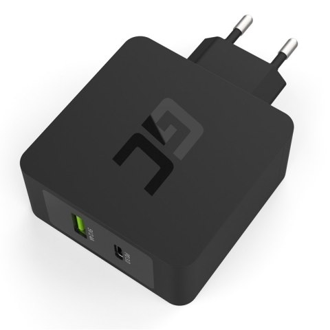 Green Cell - Ładowarka USB-C 45W PD z przewodem USB-C i dodatkowym portem USB Green Cell - Ładowarka USB-C 45W PD z przewodem USB-C i dodatkowym portem USB