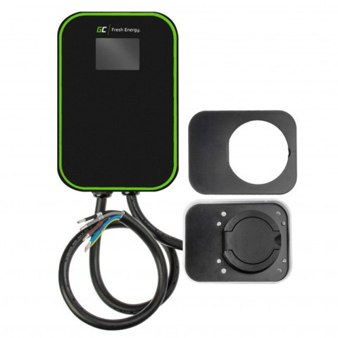 Green Cell - Ładowarka Wallbox GC EV PowerBox 22kW z gniazdem Type 2 do ładowania samochodów elektrycznych i hybryd Plug-In Green Cell - Ładowarka Wallbox GC EV PowerBox 22kW z gniazdem Type 2 do ładowania samochodów elektrycznych i hybryd Plug-In