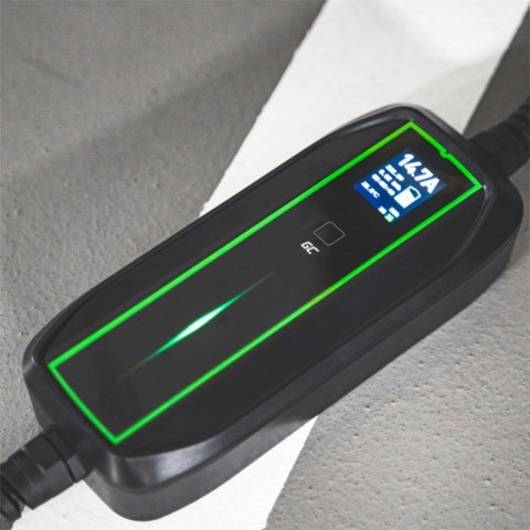 Green Cell - Ładowarka mobilna GC EV PowerCable 3,6kW Schuko - Type 2 do ładowania samochodów elektrycznych i hybryd Plug-In Green Cell - Ładowarka mobilna GC EV PowerCable 3,6kW Schuko - Type 2 do ładowania samochodów elektrycznych i hybryd Plug-In