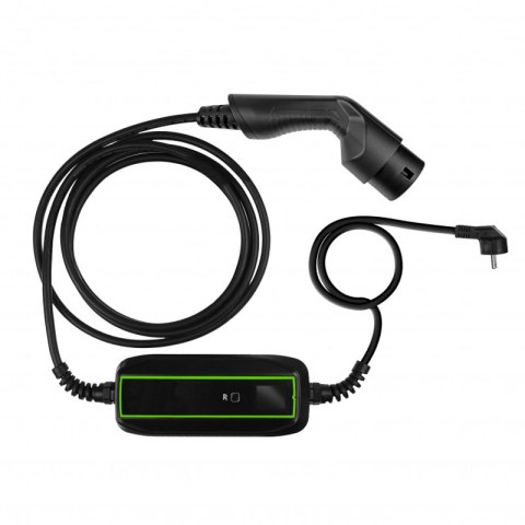 Green Cell - Ładowarka mobilna GC EV PowerCable 3,6kW Schuko - Type 2 do ładowania samochodów elektrycznych i hybryd Plug-In Green Cell - Ładowarka mobilna GC EV PowerCable 3,6kW Schuko - Type 2 do ładowania samochodów elektrycznych i hybryd Plug-In