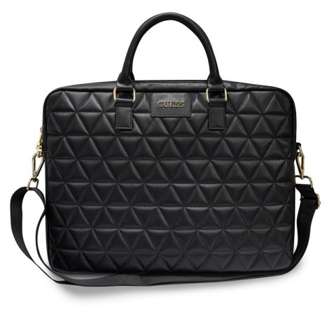 Guess Quilted Computer Bag - Torba na notebooka 15" (czarny) Guess Quilted Computer Bag - Torba na notebooka 15" (czarny)