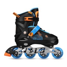 NA13808 ŁYŻWOROLKI COSMO NIEBIESKIE ROZM. L (38-41) DLA MŁODYCH PASJONATÓW