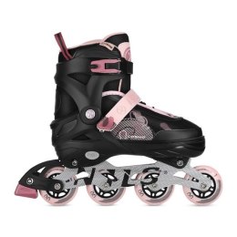 NA13808 ŁYŻWOROLKI COSMO RÓŻOWE - M (34-37)NILS EXTREME - dla najmłodszych