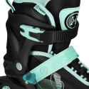 Łyżworolki Cosmo Nils Extreme Zielone Rozmiar L (38-41) – Regulowane