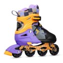 NA13810 ŁYŻWOROLKI TWIST ŻÓŁTE ROZM. L (39-42)-DYNAMICZNA JAZDA W KOMFORCIE