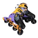 NA13810 ŁYŻWOROLKI TWIST ŻÓŁTE ROZM. L (39-42)-DYNAMICZNA JAZDA W KOMFORCIE