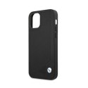 BMW Leather Deboss - Etui iPhone 12 / iPhone 12 Pro (czarny)