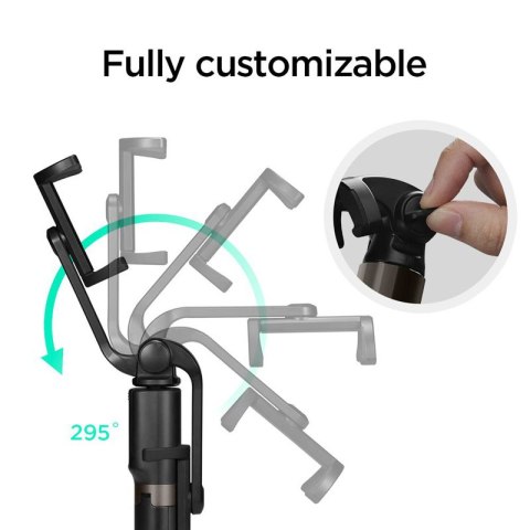 Spigen S540W - Statyw na smartfon / uchwyt selfie stick (Czarny) Spigen S540W - Statyw na smartfon / uchwyt selfie stick (Czarny)