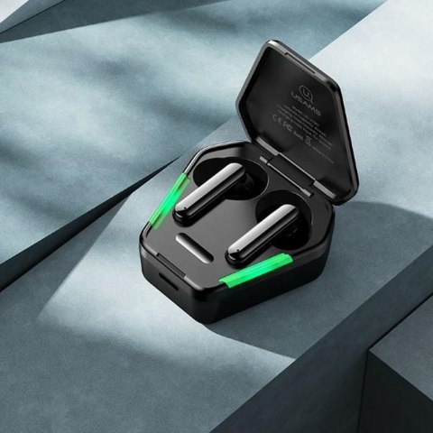 USAMS JY Series - Słuchawki Bluetooth 5.0 TWS + etui ładujące (czarny) USAMS JY Series - Słuchawki Bluetooth 5.0 TWS + etui ładujące (czarny)