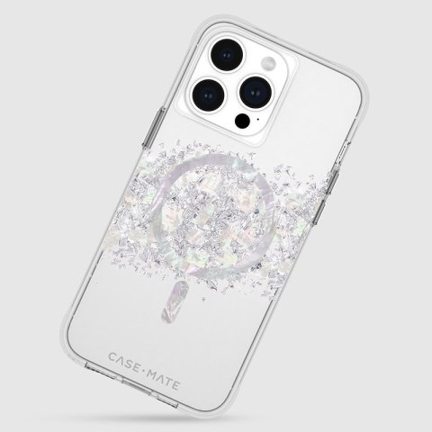 Case-Mate Karat MagSafe - Etui iPhone 15 Pro Max zdobione masą perłową (A Touch of Pearl) Case-Mate Karat MagSafe - Etui iPhone 15 Pro Max zdobione masą perłową (A Touch of Pearl)