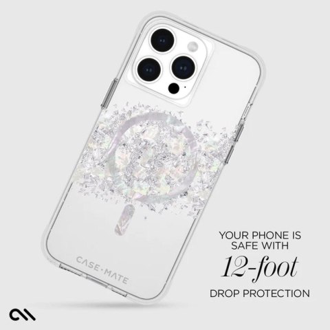 Case-Mate Karat MagSafe - Etui iPhone 15 Pro Max zdobione masą perłową (A Touch of Pearl) Case-Mate Karat MagSafe - Etui iPhone 15 Pro Max zdobione masą perłową (A Touch of Pearl)